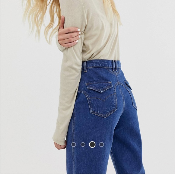 ASOS Western Yoke Jeans - Picture 2 of 8